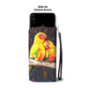 Sun Conure Parrot (The sun Parakeet) Print Wallet Case-Free Shipping