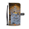 Amazing British Shorthair Cat Print Wallet Case-Free Shipping