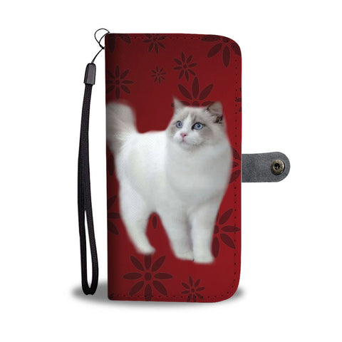 Ragdoll Cat Print Wallet Case-Free Shipping