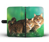 Cute American Bobtail Print Wallet Case-Free Shipping