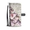 Cute American Shorthair Cat Print Wallet Case-Free Shipping