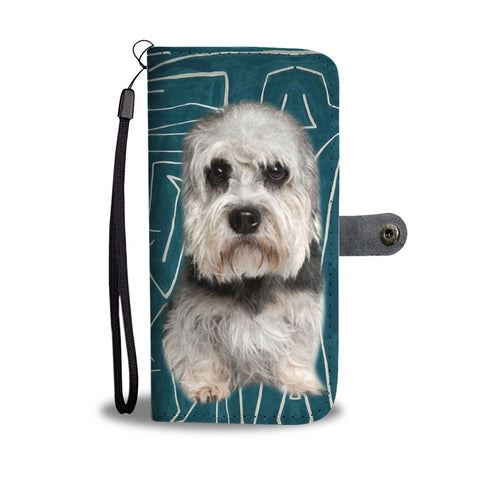 Dandie Dinmont Terrier Print Wallet Case-Free Shipping