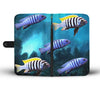 Cynotilapia Afra (Afra Cichlid) Fish Print Wallet Case-Free Shipping