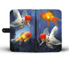 Oranda Fish Print Wallet Case-Free Shipping