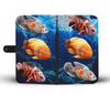Oscar Fish Print Wallet Case-Free Shipping