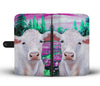 Charolais Cattle (Cow) Print Wallet Case-Free Shipping