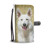 White Shepherd Wallet Case- Free Shipping