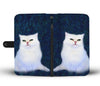 Lovely Persian Cat Print Wallet Case-Free Shipping