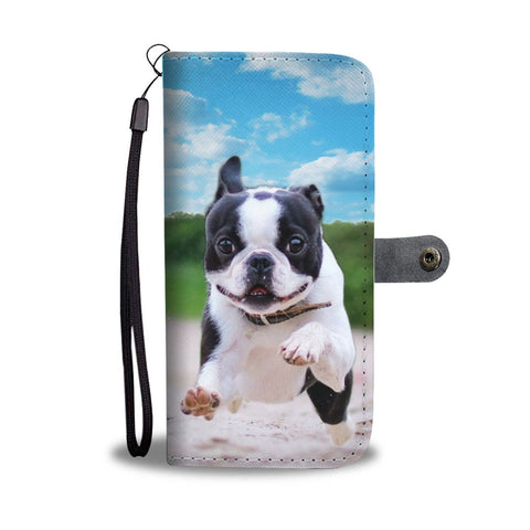 Boston Terrier Wallet Case- Free Shipping