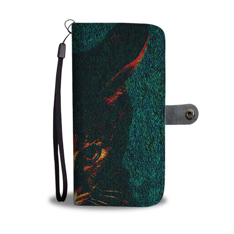 Amazing Savannah Cat Print Wallet Case-Free Shipping