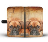 Cute Boxer Puppy Wallet Case- Free Shipping