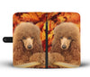 Poodle Print Wallet Case- Free Shipping