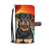 Rottweiler Print Wallet Case- Free Shipping