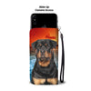 Rottweiler Print Wallet Case- Free Shipping