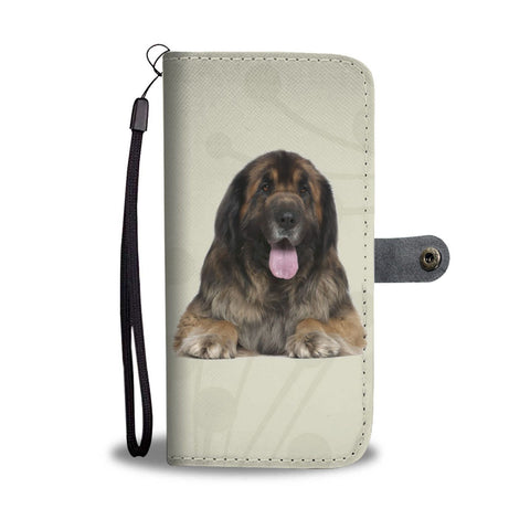 Amazing Leonberger Dog Print Wallet Case-Free Shipping