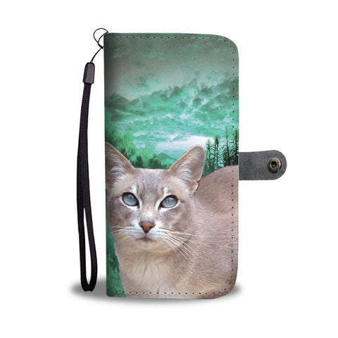 Lovely Tokinese Cat Print Wallet Case- Free Shipping