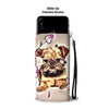 Cute Brussels Griffon Puppy Print Wallet Case-Free Shipping