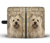 Cute Cairn Terrier Print Wallet Case- Free Shipping