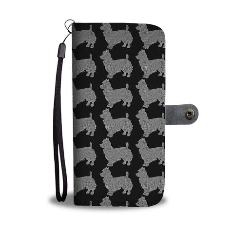 Australian Terrier 2nd Pattern Print Wallet Case-Free Shipping