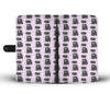 Miniature Schnauzer Dog Pattern Print Wallet Case-Free Shipping