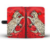 Ocicat in heart Print On Red Wallet Case-Free Shipping