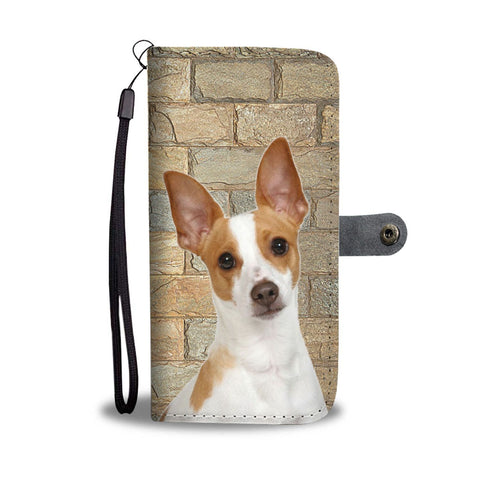 Rat Terrier Print Wallet Case- Free Shipping