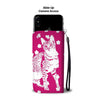 Savannah Cat Print Wallet Case-Free Shipping