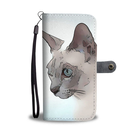 Tonkinese cat Print Wallet Case-Free Shipping