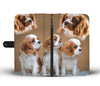 Cute Cavalier King Charles Spaniel Print Wallet Case- Free Shipping