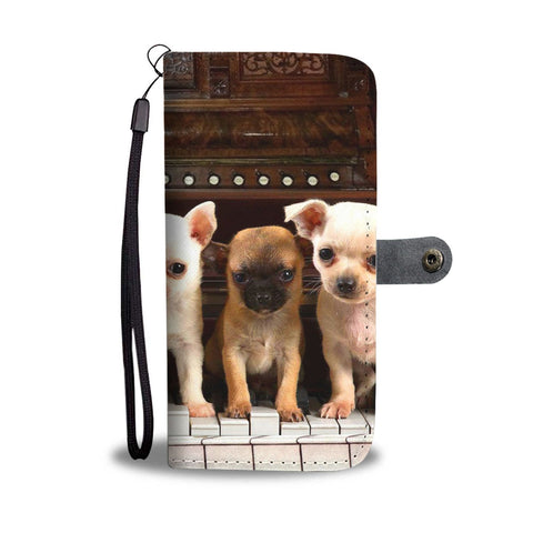 Chihuahua Puppies Print Wallet Case- Free Shipping