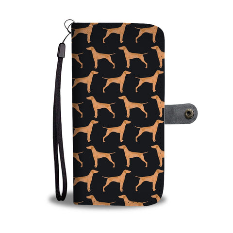 Vizsla Dog Pattern 2 Print Wallet Case-Free Shipping