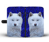 Hokkaido Dog Print Wallet Case-Free Shipping