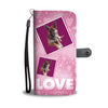 Belgian Malinois Dog with Love Print Wallet Case-Free Shipping