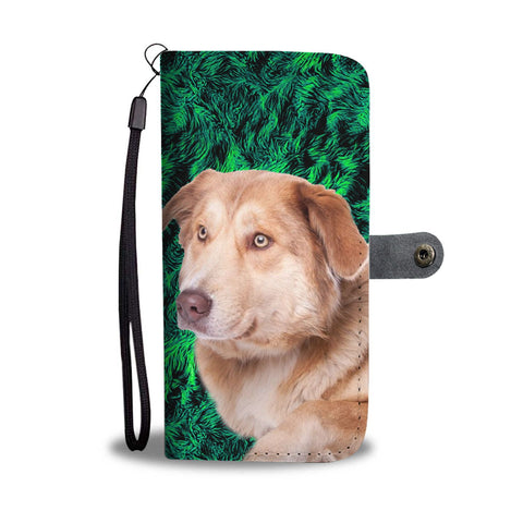 Amazing Aidi Dog Pattern Print Wallet Case-Free Shipping
