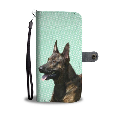 Amazing Dutch Shepherd Dog Pattern Print Wallet Case-Free Shipping
