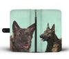 Amazing Dutch Shepherd Dog Pattern Print Wallet Case-Free Shipping