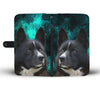 Cool Kerelian Bear Dog Pattern Print Wallet Case-Free Shipping