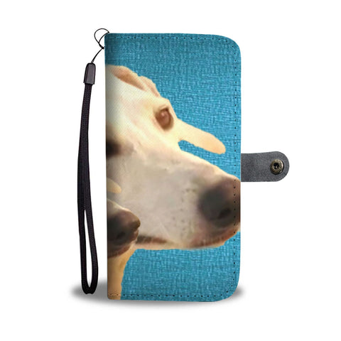 Amazing Sloughi Dog Pattern Print Wallet Case-Free Shipping