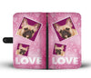 French Bulldog with Love Print Wallet Case-Free Shipping