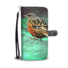 Accentor Bird Print Wallet Case-Free Shipping