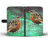 Accentor Bird Print Wallet Case-Free Shipping