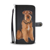 Airedale Terrier Dog Print Wallet Case-Free Shipping