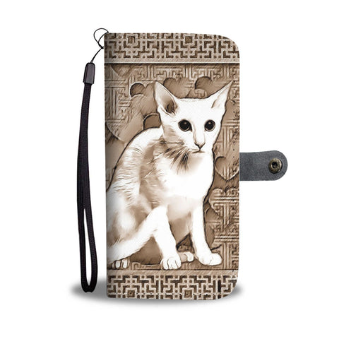 Oriental Shorthair Cat Print Wallet Case-Free Shipping