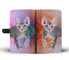 Peterbald Cat Print Wallet Case-Free Shipping