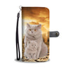 British Shorthair Cat Print Wallet Case- Free Shipping