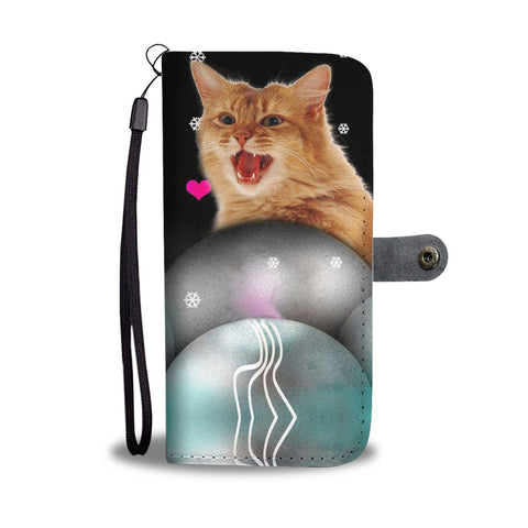 Amazing Somali Cat Print Wallet Case-Free Shipping