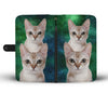 Singapura Cat Print Wallet Case-Free Shipping