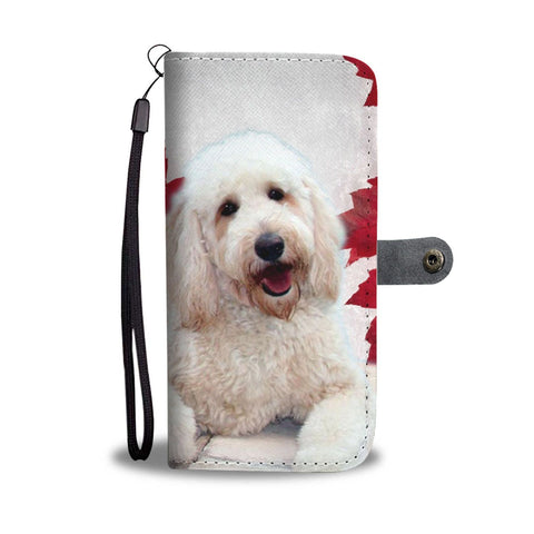 Cute Goldendoodle Print Wallet Case- Free Shipping