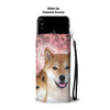 Cute Shiba Inu Print Wallet Case- Free Shipping