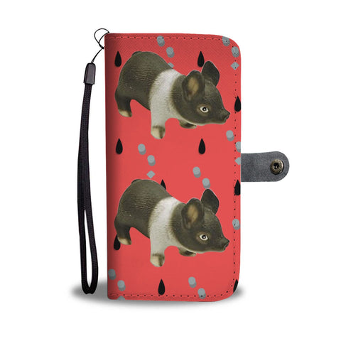 Hampshire pig Print Wallet Case-Free Shipping